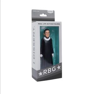 RUTH BADER GINSBURG Collectible ACTION FIGURE—NWT